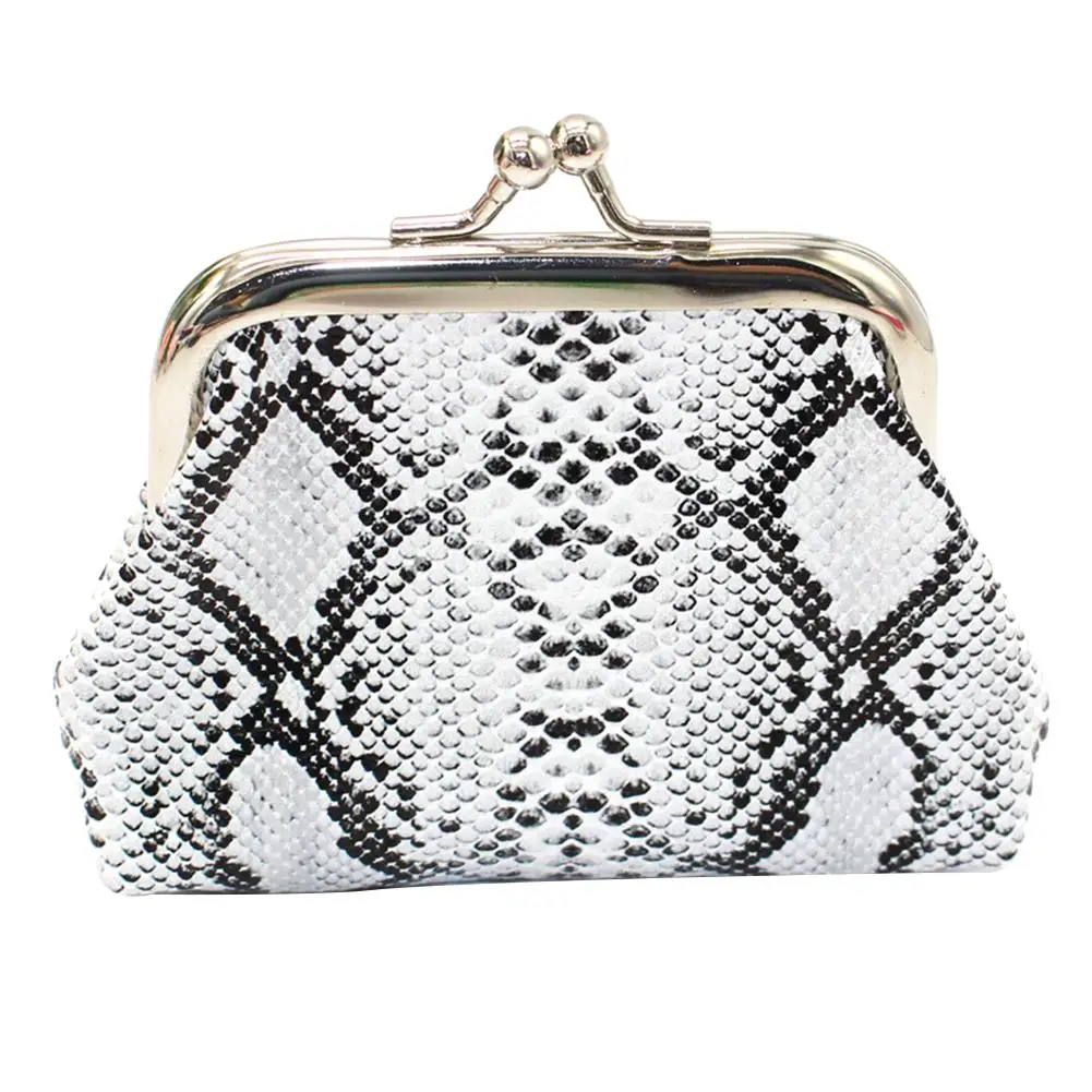 Женский мини-кошелек из искусственной кожи с принтом змеиной | Багаж и сумки