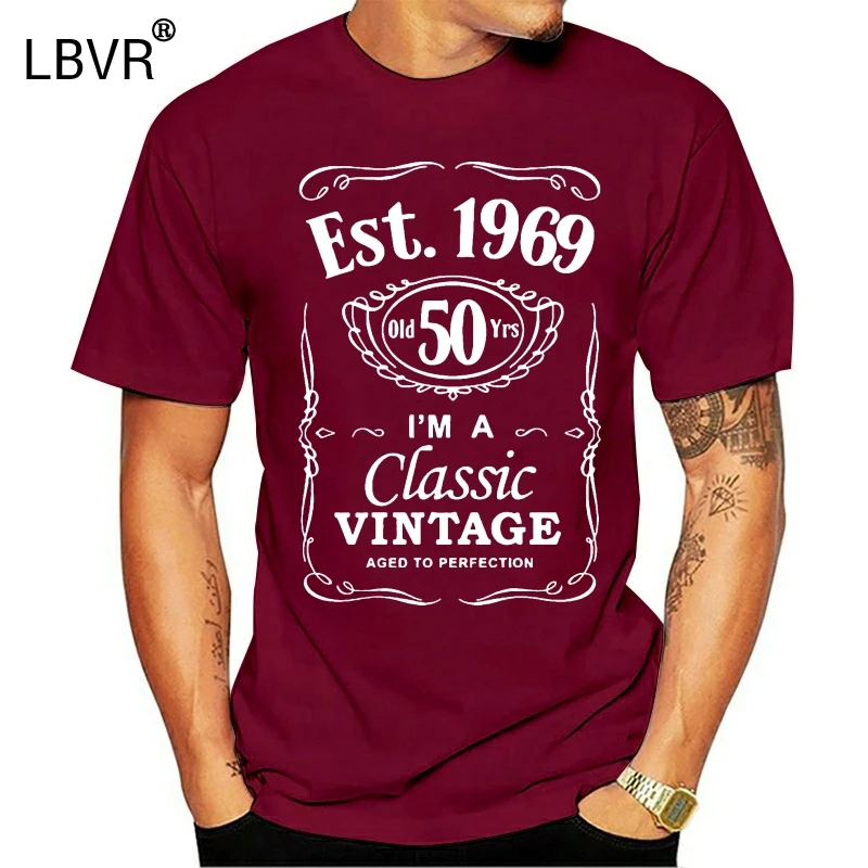 Мужская хлопковая футболка с коротким рукавом винтажная забавная Повседневная