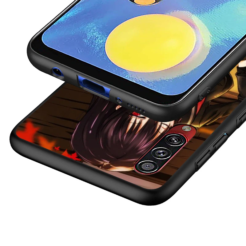 

Anime Amnesia Girl at Dusk For Samsung Galaxy A90 A80 A70 S A60 A50S A30 S A40 S A2 Core A20E A20 S A10S A10 E Black Phone Case