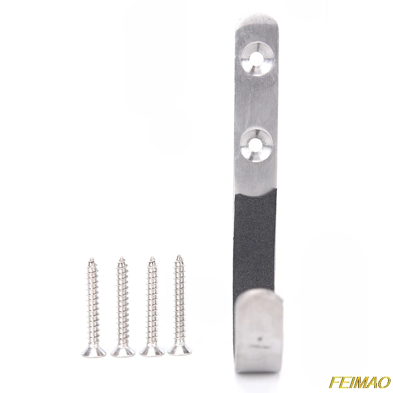 

1Pair Stainless Steel Gun Wall Mount Storage Rack Rifle Shot Gun Hangers Set