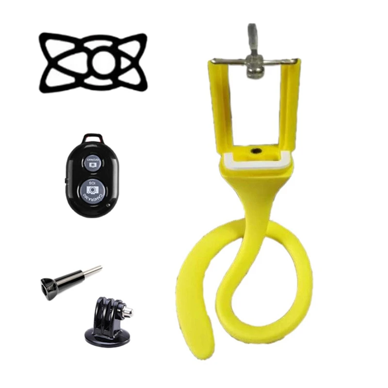 Flexible Selfie Stick Monopod Tripod Holder for IPhone Camera Phone Car Bicycle Universal | Электроника