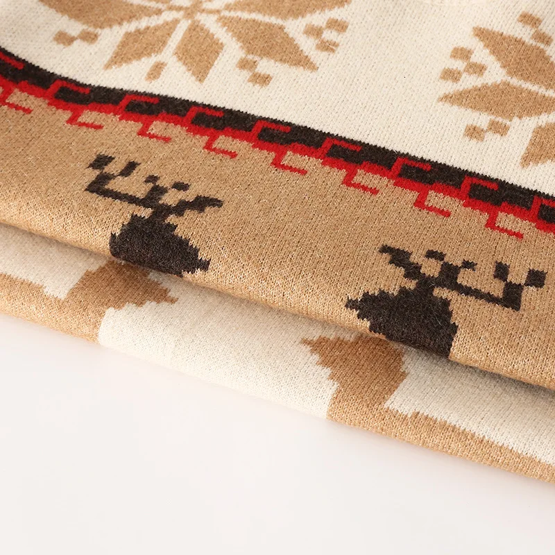 Рождественская красная сказочная куртка в западном стиле трикотажная верхняя