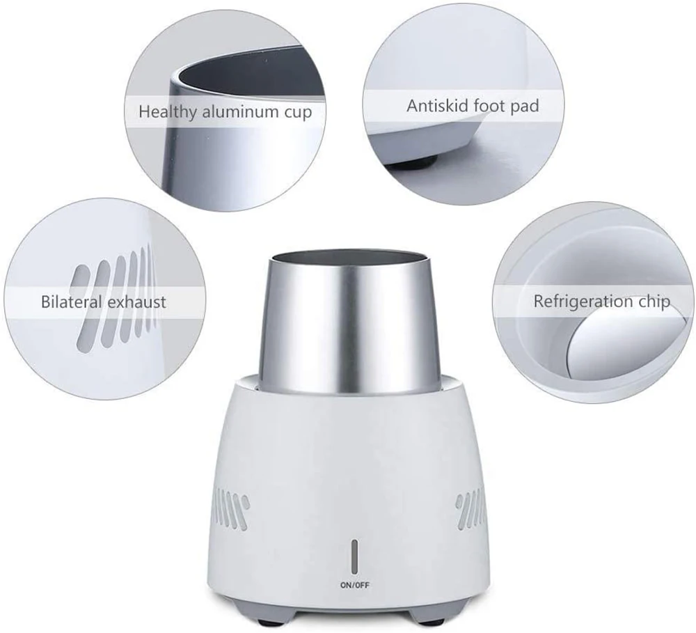 Портативная кружка-холодильник для напитков электрическая пивная бутылка банка