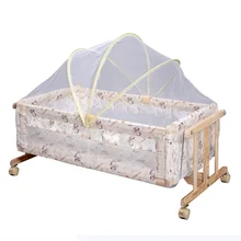 Baby Cradle Bed Mesh Mosquito Nets Foldable Summer Baby Arched Mosquitos Nets Portable Crib Netting For Infant Baby Cradle