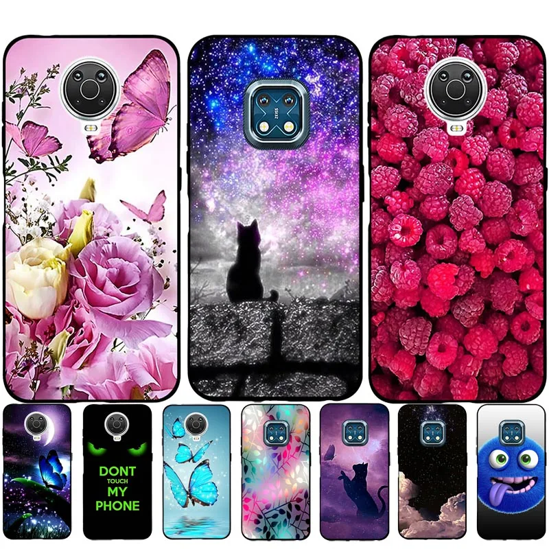 

Silicone Capa For Nokia 6.3 G10 G20 XR20 Case Cute Soft TPU Phone Back Cover For Nokia XR20 G20 G10 6.3 Shockproof Bumper Funda