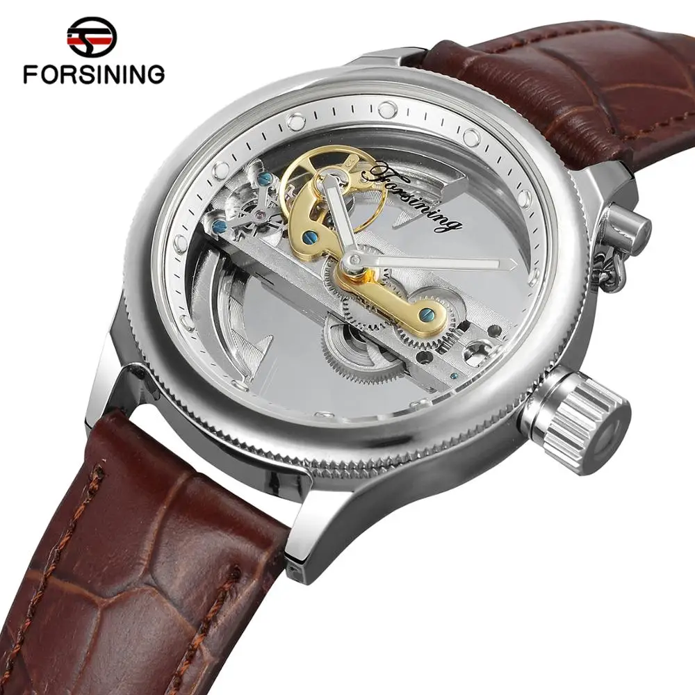 Часы наручные FORSINING Мужские механические спортивные армейские брендовые
