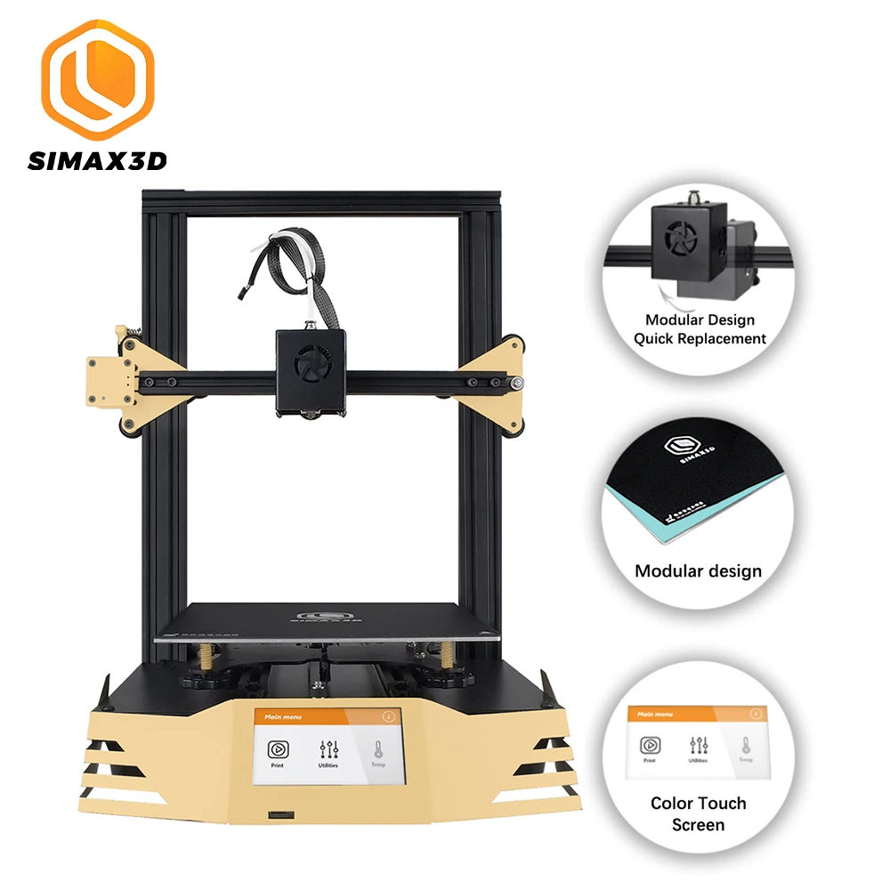 SIMAX3D Iron M1 промышленного класса 3D принтера DIY настольный Высокоточный fdm Большие