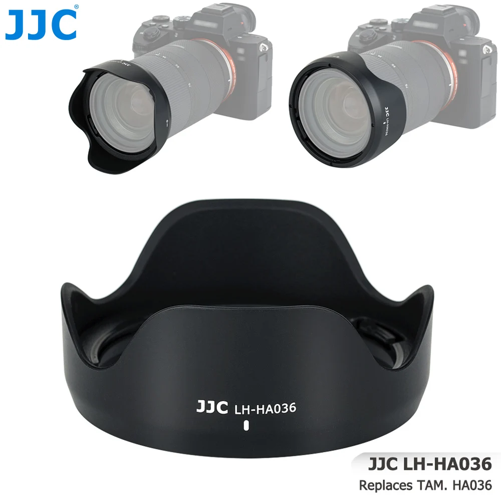 JJC Цветочная бленда для объектива Tamron 28 75 мм f/2 8 Di III RXD (модель: A036) Заменяет HA036 ABS