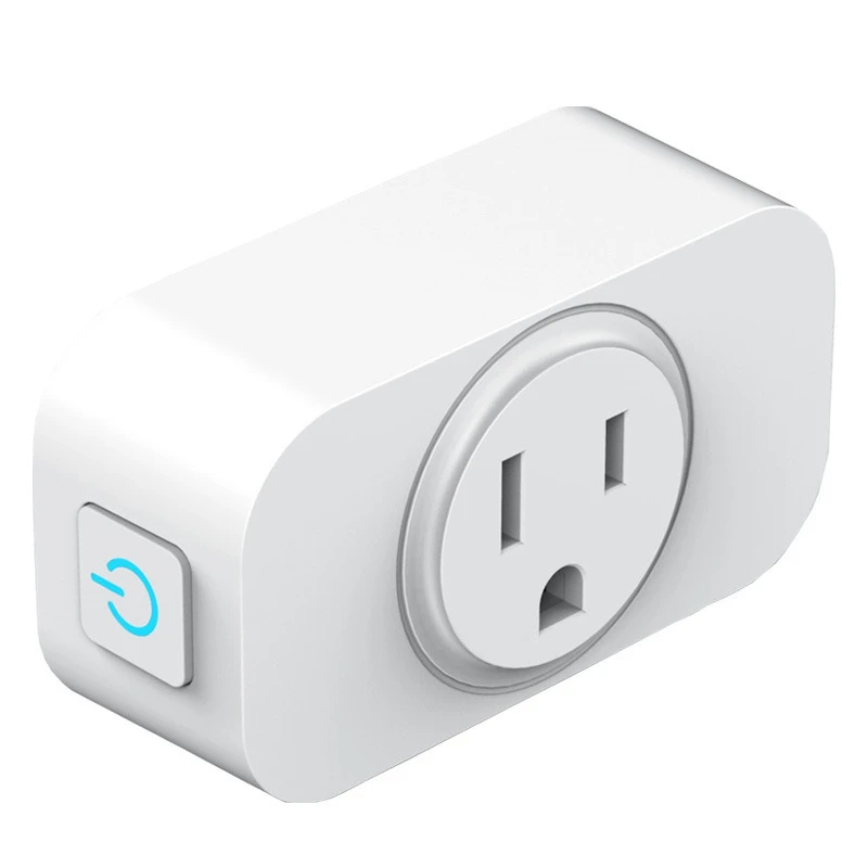 

Smart WiFi Plug Remote Voice Control Power Monitor Socket Outlet Timing Function Work for Alexa Google Tuya, US Plug