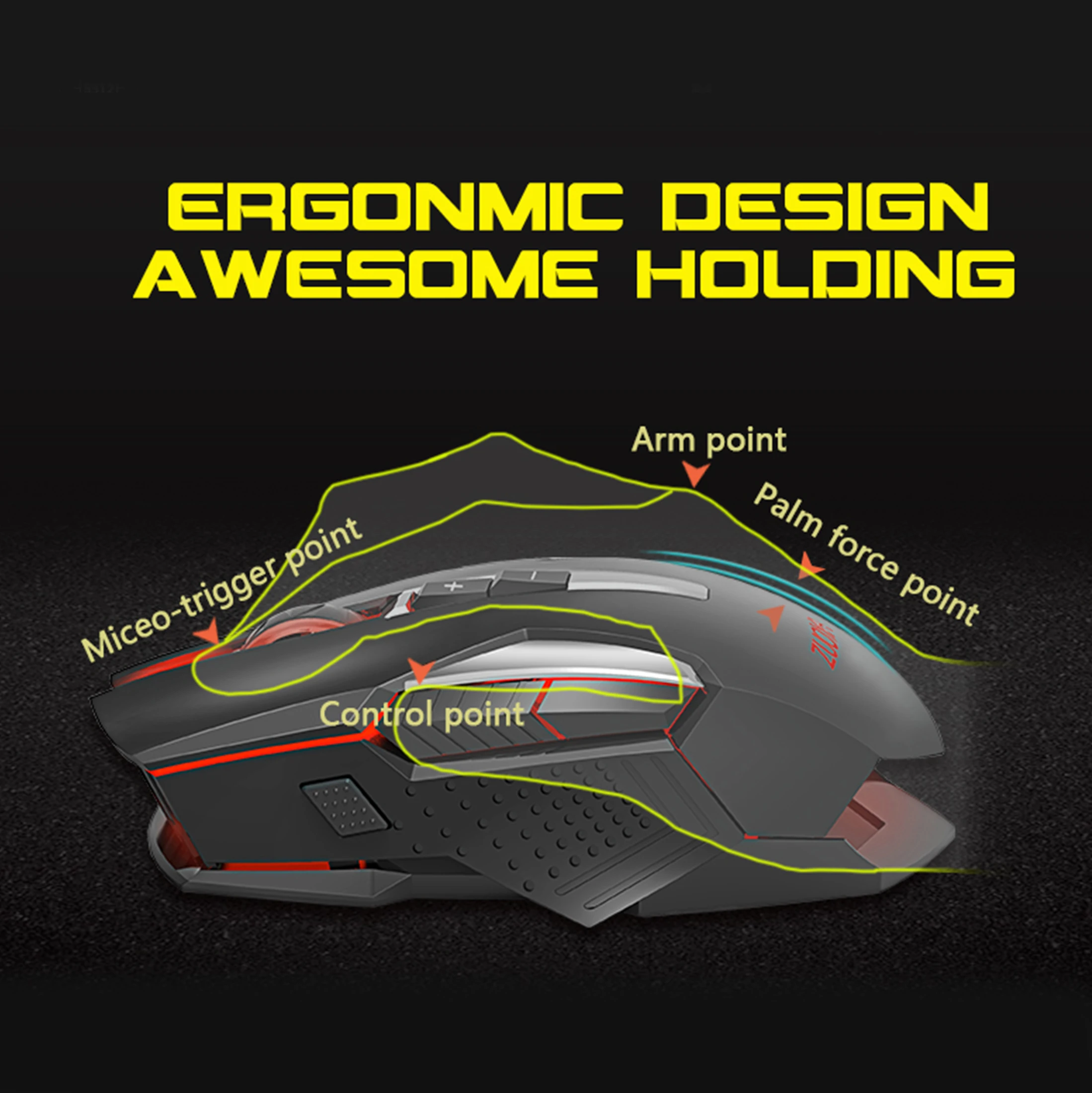 Проводная игровая мышь Мыши dpi RGB светодиодный оптический USB компьютерная игровая мышь Mause для ПК ноутбука Профессиональный геймер