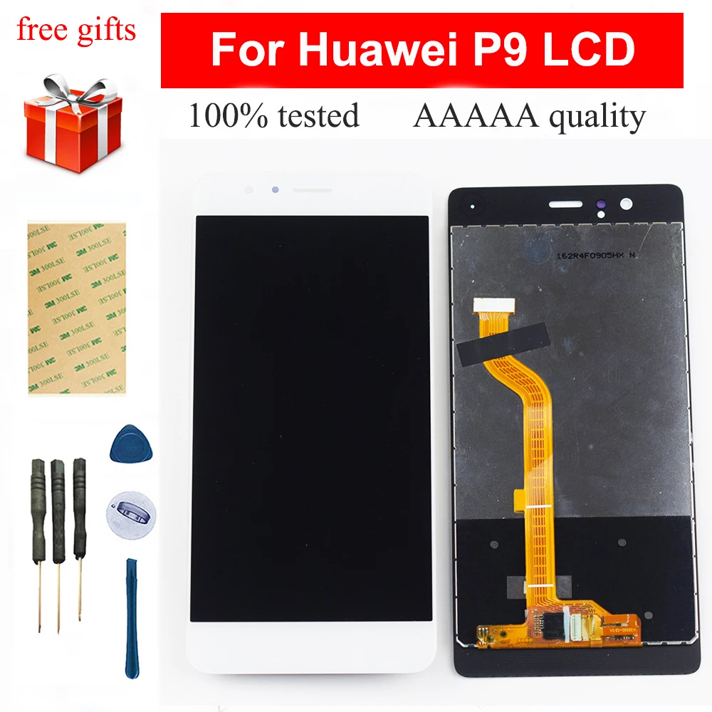 Для huawei P9 EVA-L09 L19 L29 ЖК-дисплей для ЖК-сенсорный экран дигитайзер сенсорная сборка