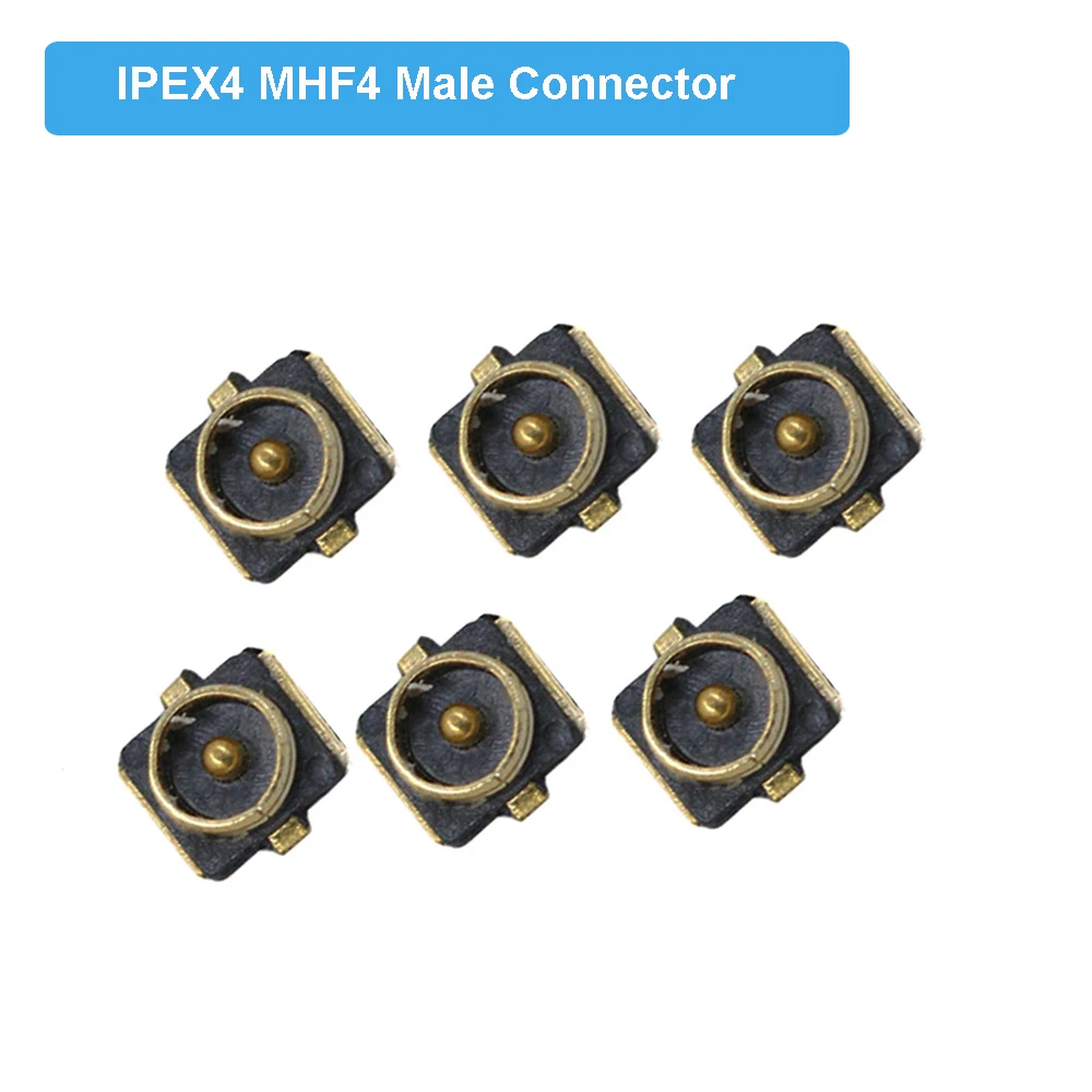 10 шт./лот 4-го поколения IPX4/IPEX4/MHF4 Штекерная антенна Базовая U.FL SMT PCB RF коаксиальный