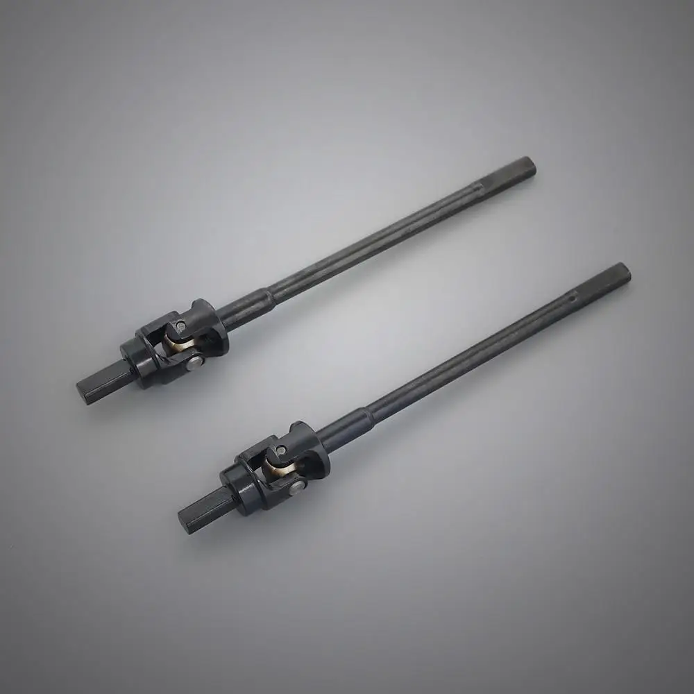 1/10 RC Crawler Metal Steel Front Rear Axle CVD Drive Shafts for Axial SCX10II 90046 |
