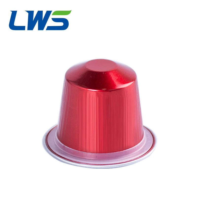 Красный 1000 наборов многоразовая кофейная капсула чашка одноразовая Nespresso Pod для Nescafe Автоматическая кофейная машина пищевая посылка принадлежности для кафе - Цвет: Красный