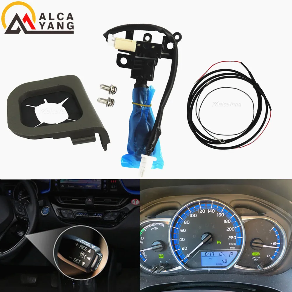 

Синий цвет, модель рулевого колеса, переключатель круиз-контроля 84632-34011 84632-34017 45186-0F050-E0 для Corolla 2015 D4D