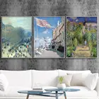 Классическая масляная живопись, французский Клод Моне, украшение для дома, печать на холсте, настенные картины, постер, картины на холсте