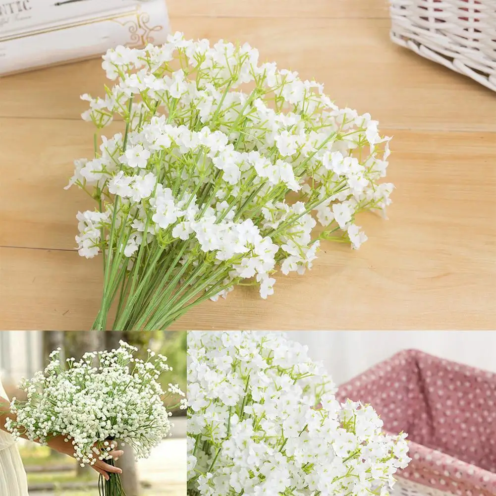 

Natural Dried Preserved Flowers Gypsophila Paniculata Breath For Wedding Flower Gift Home Baby's Decoration Decor M5h5