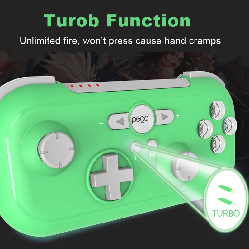 Беспроводной игровой Bluetooth-Контроллер Ipega PG-SW021 геймпад для Nintendo Switch вибрирующий