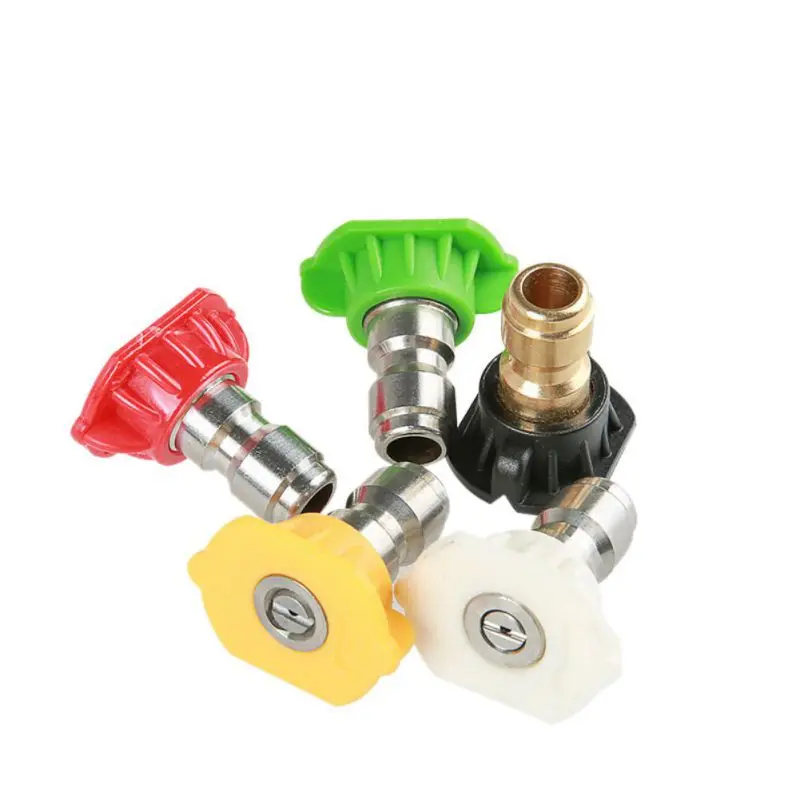

High Pressure Washer Accessories Kit, 7 Power Washer Spray Nozzle Tips 5000PSI 4Multiple Degrees Washing Spray Nozzle Tips 2021