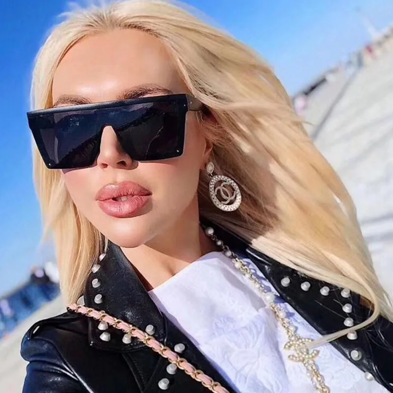 

Fashion Women Square Sunglasses Luxury Brand Designer Vintage Female Sun Glasses Ladies UV400 Shades Eyewear Oculos De Sol