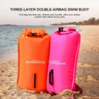 Надувной спасательный мешок буй для плавания  Drybag, для плавания, плавания, дайвинга, сигнальный надувной круг