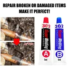 2 шт., металлический магнитный клей, металл, железо, сталь, дерево, керамика, сильное уплотнение, литье, Ремонтный агент