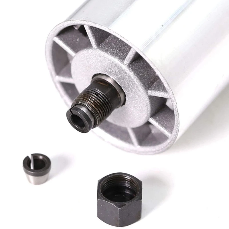 

6Pcs Router Collet Chuck High Precision Chucks Clamping Adapter with Nut for Woodworking Engraving Trimming Machine Tool