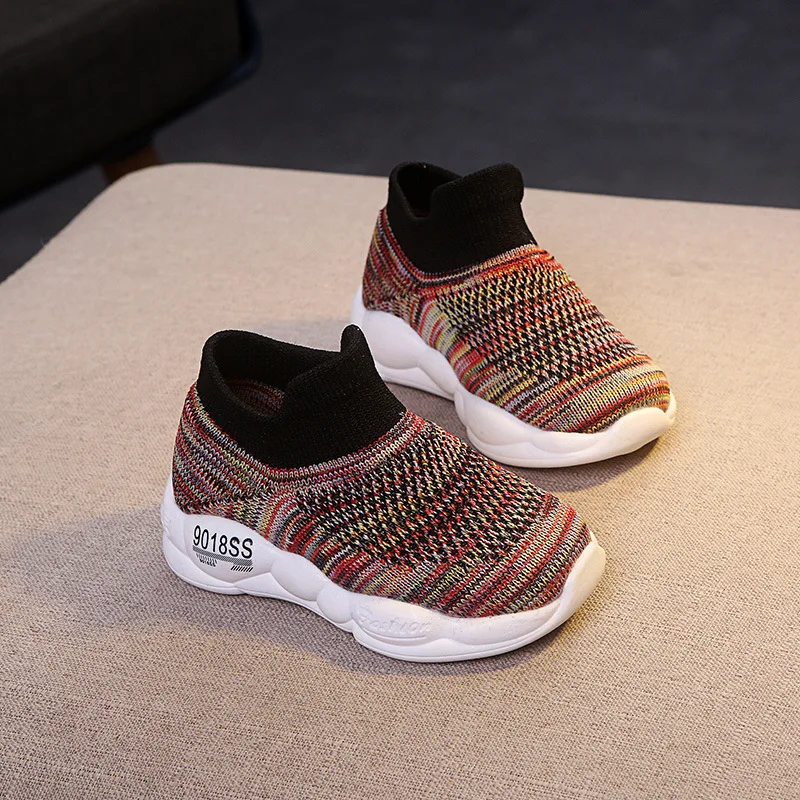 Kids Infant Casual Sport Shoes Baby Girls Boys Solid Mesh Run Sneaker Warm Crib Size 21-30 | Детская одежда и обувь