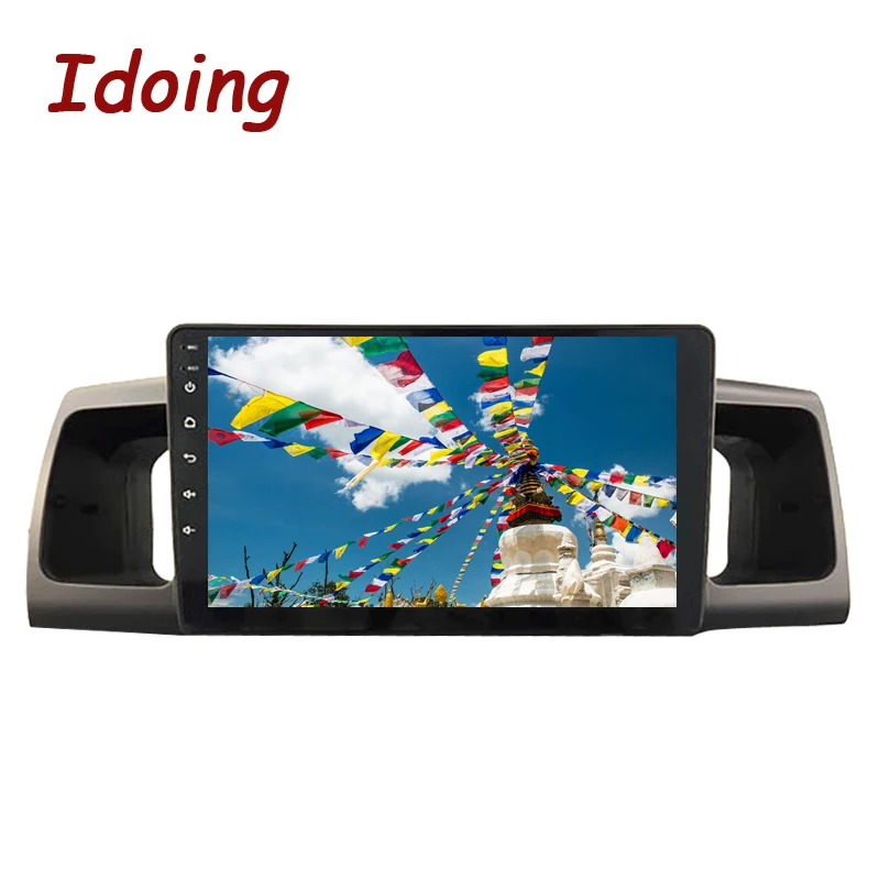 

Idoing 9"4G+64G Octa Core Car Android Radio Multimedia Player Fit Toyota Corolla2000-2006 2.5D IPS GPS Navigation and Glonass