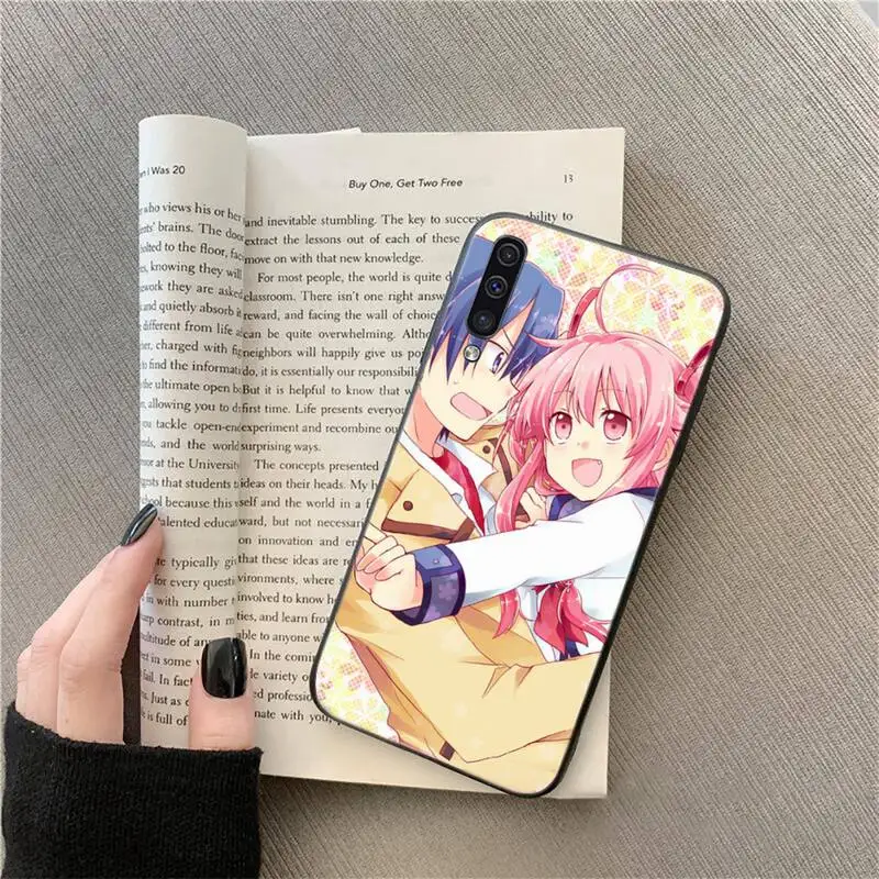 

the angel beats Phone Case For Samsung A51 A32 A52 A71 A50 A12 A21S S10 S20 S21 Plus Fe Ultra