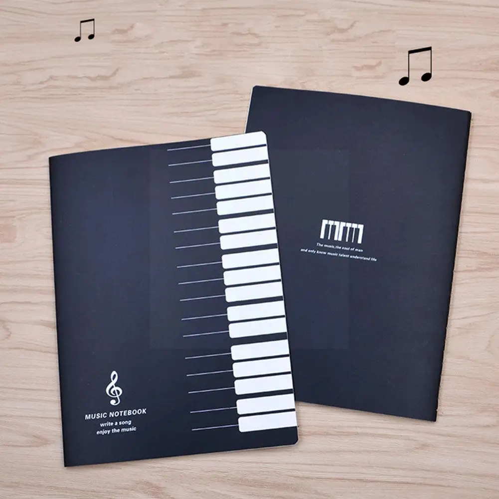 

18 Sheets Music Notes Stave Writing Drawing Record Musician School Paper Tool Note Notebook Supplies Class Book Office U9M5