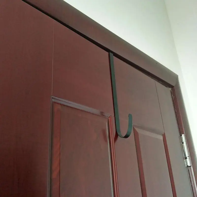 

Door Hook Hangers Removable Storage Rack Organizer For Christmas Wreath Coat Bag