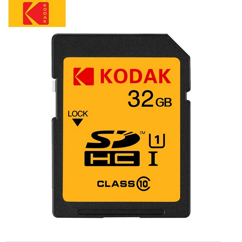 32GB Sd-карта Kodak 64 Гб карта памяти 128 ГБ SDXC U3 V30 carte sd 256 ГБ для sony Canon Nikon micro SLR цифровая камера cartao de memoria - Емкость: 32GB