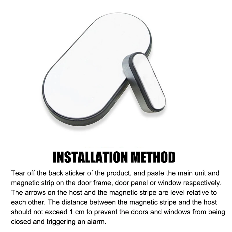 

Door Window Sensor Home Independent Personal Wireless Security Burglar Alarm Bell For Home PLDI889