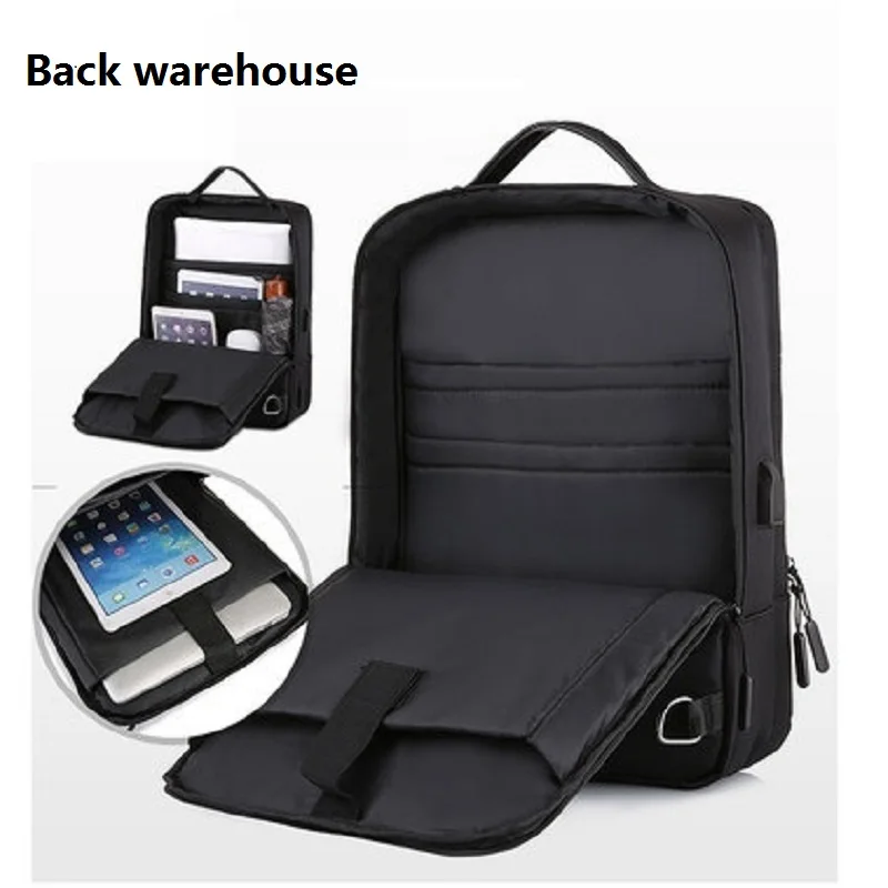 

Tagdot Splash-proof Backpack for Men and Woman Multifunction Diagonal Span Hand bag Travel 15.6 Inch USB Backpack for Laptop