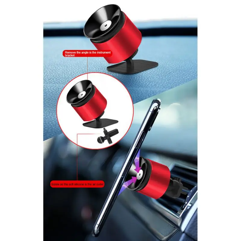 Автомобильный держатель для телефона Универсальный крепеж мощная Вакуумная
