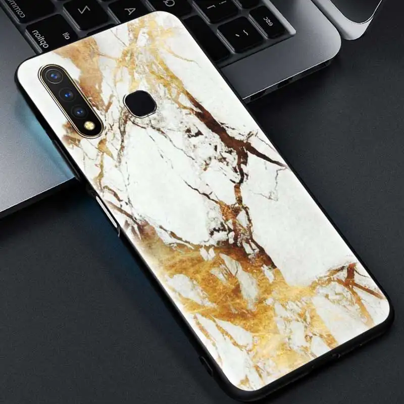 

Fashion Colorful Marble Case For Vivo Y12 Y15 Y17 Y19 Pro Y30 Y50s Y70s iQOO 3 Z1x Z5x Z6 X50 Pro Plus Back Cover Coque Shell