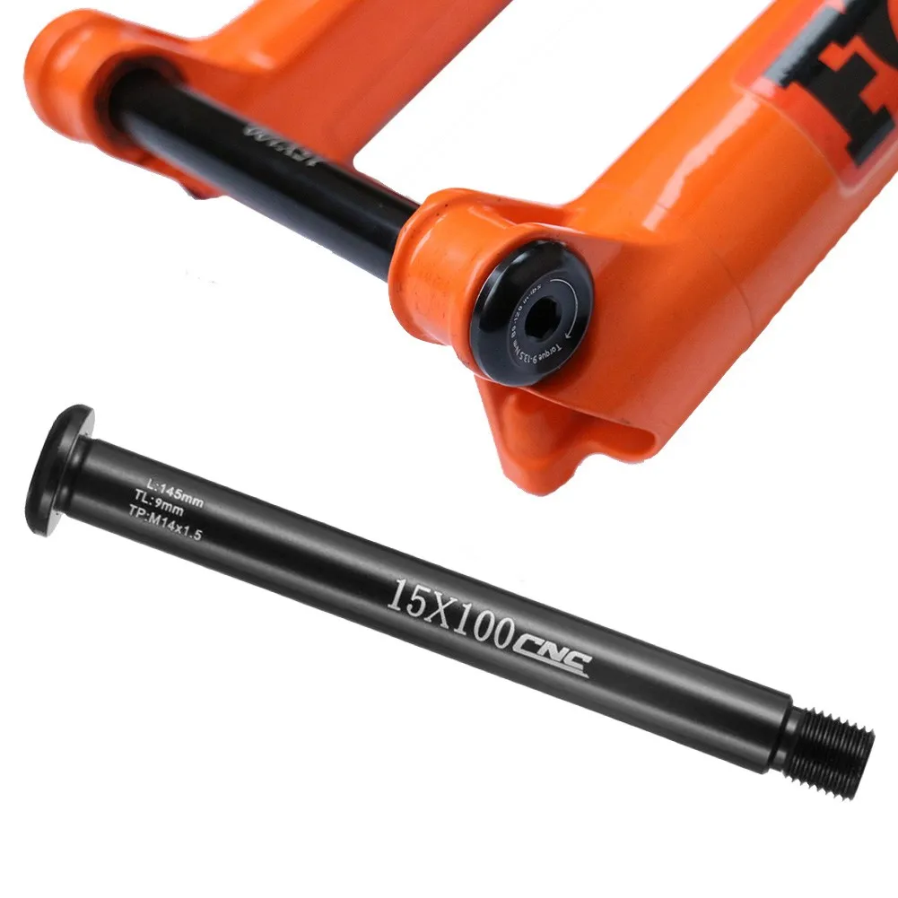 

Mountain Bike Bicycle Front Thru Axle Skewer For FOX SC 32 34 36 Front Fork Bicycle Thru Axle Adapter