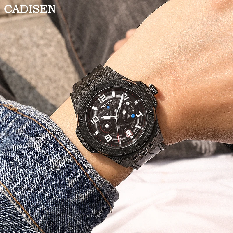 

Часы мужские механические водонепроницаемые с сапфировым стеклом, 100 м