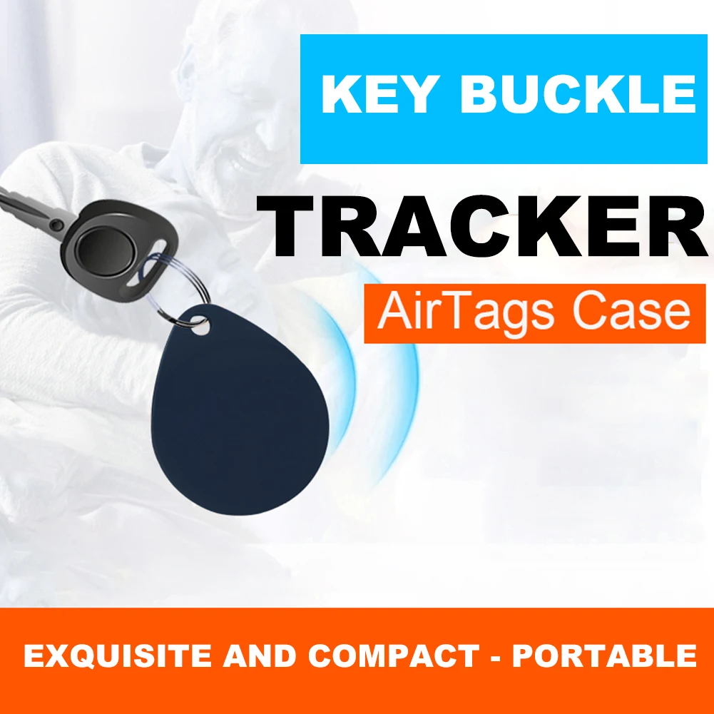 

Силиконовый чехол-Крышка для локатора, совместимый с Bluetooth, защита от потери протектор для устройства, чехол для Apple airtag