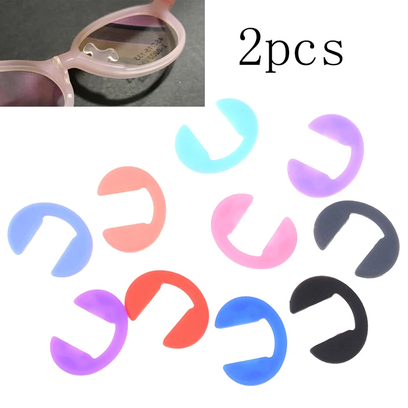1 шт u-образные противоскользящие носовые накладки силиконовые на накладку очки