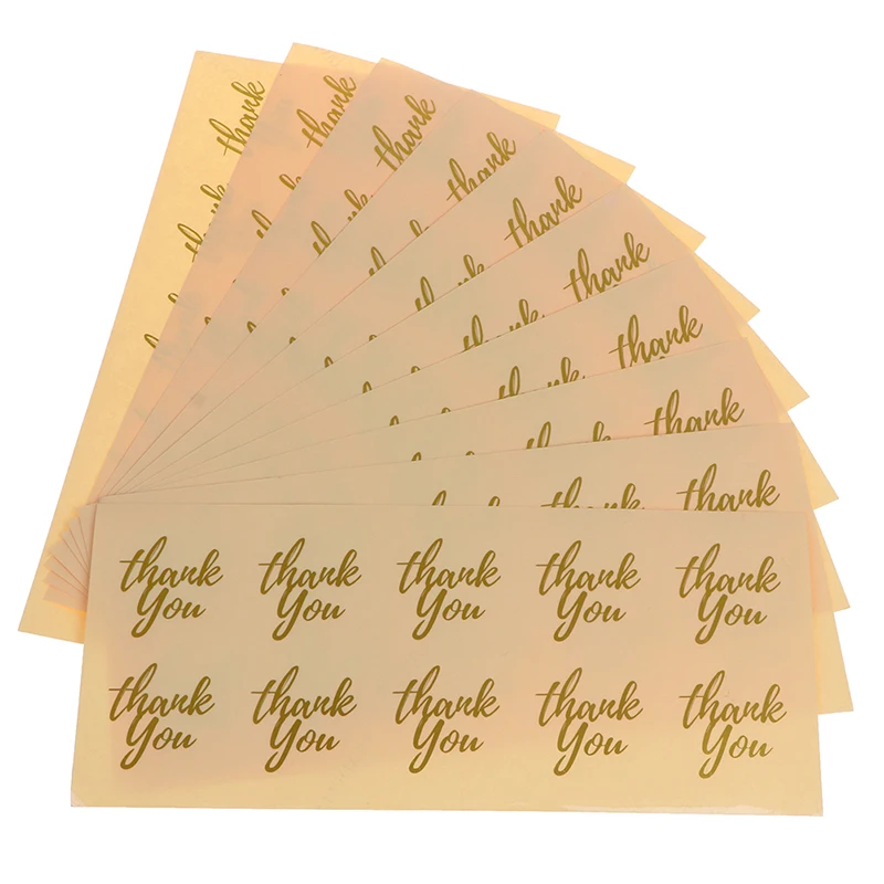 120pcs 16-160 шт спасибо Счастливого Рождества тема запечатывания стикер DIY подарки отправлено выпечки украшения посылка многофункциональная этикетка - Цвет: 120pcs