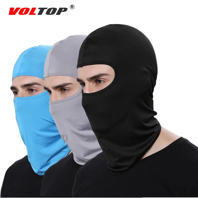 VOLTOP, Тактическая Военная маска для лица, дышащая Балаклава, спортивные головные уборы, быстросохнущие шапочки, ветрозащитная шапка, мотоциклетный шлем