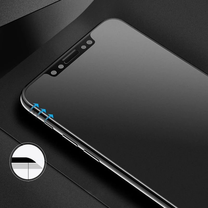 Матовое матовое закаленное стекло для iPhone 12 Pro Max Mini 11 X XS XR Защитная пленка экрана 6