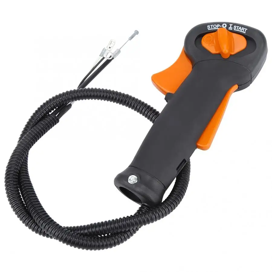 Замена ручки переключателя управления дроссельной заслонки для газонокосилки