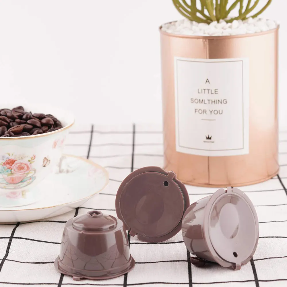 3 шт кофейная капсула фильтр чашка для nescaffee dolcee Gusto многоразовые крышки ложка