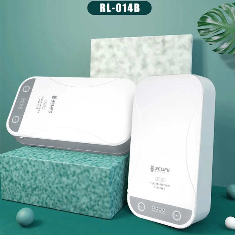 

RL-014B UV Phone Sterilizer Box Multifunctional Purifier USB Charging Ultraviolet Sterilization for Phone Watch Sterilizing