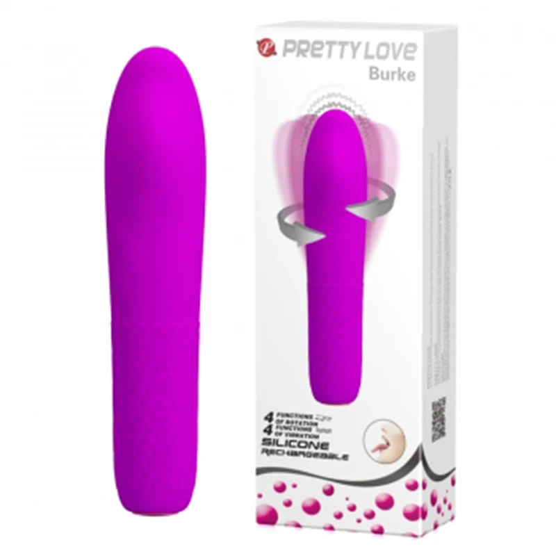 Новая красивая любовь USB перезарядка 4 скорости G spot Вибратор вращения Стимулятор