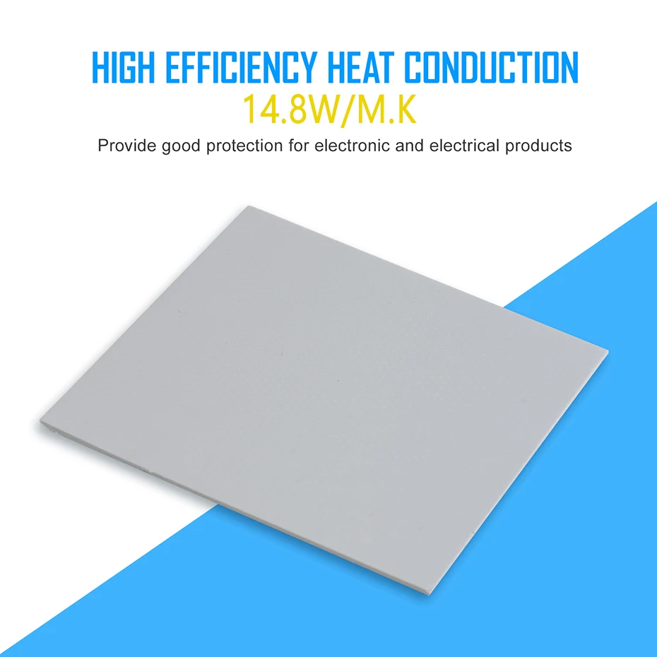 Zezzio Heat Dissipation Silicone Pad 12.8 14.8 16.8W/MK For CPU GPU RAM Motherboard Multifunction High performance Thermal Pad