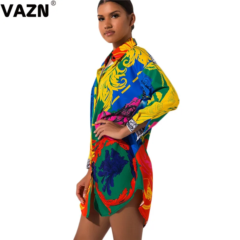 VAZN GKM18033 Новое поступление 2019 летние женские сексуальные пикантные цвета T
